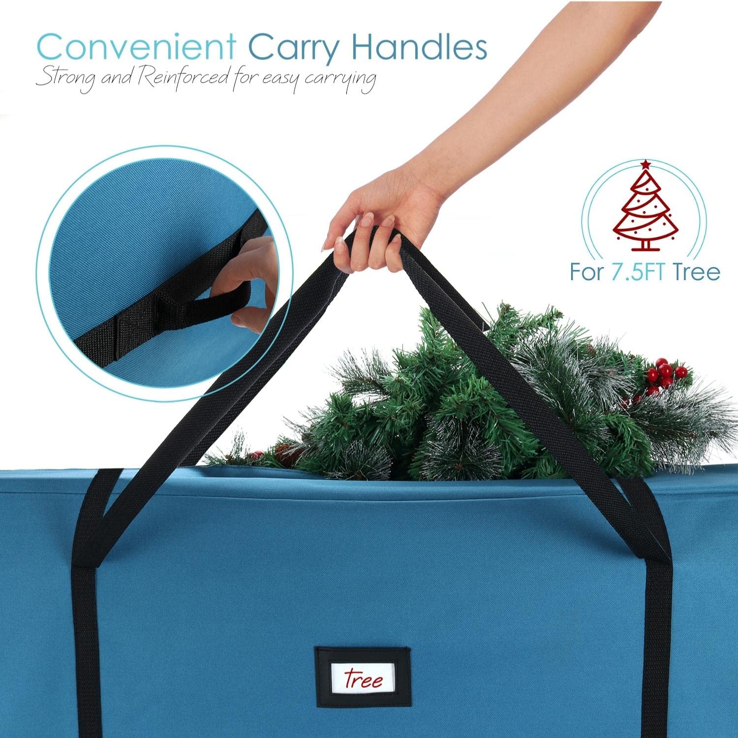 Hearth & Harbor dual zipper opened wide for easy loading and fast access benefit
