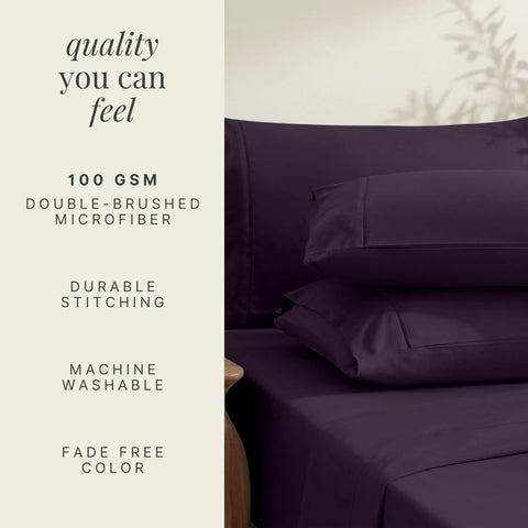 Hearth & Harbor deep pocket demo on tall mattress showing 18–24" fit benefit