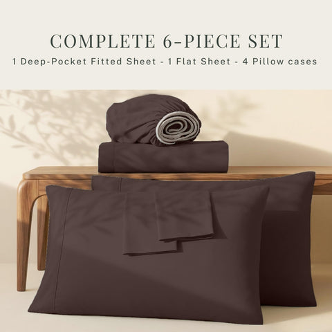 Hearth & Harbor fitted sheet depth demonstration for 18–24 inch mattresses