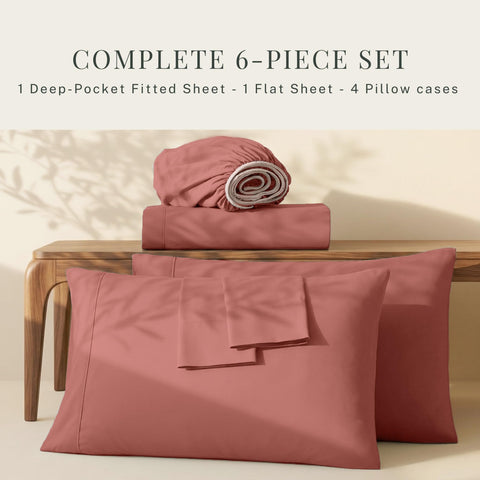 Hearth & Harbor deep pocket demo on tall mattress illustrating fit