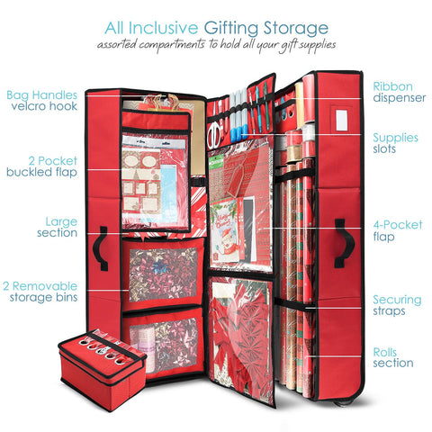 Hearth & Harbor open top with ribbon dispenser for tidy unspooling benefit