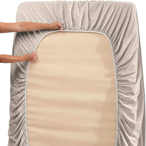 Hearth & Harbor pillowcases stacked showing coordinated bedding styling benefit