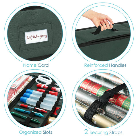 Hearth & Harbor removable ribbon box keeping ribbons untangled and tidy