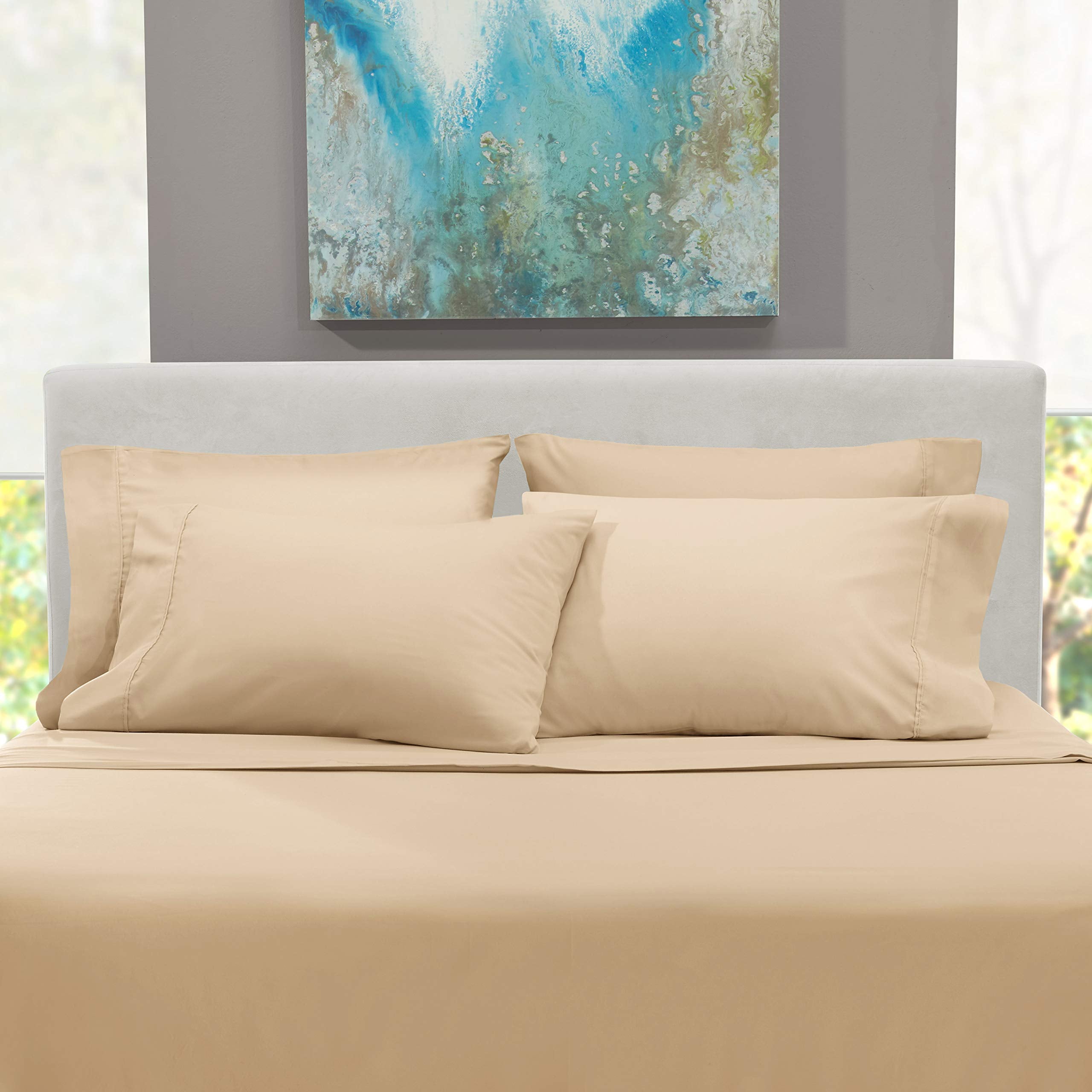 Hearth & Harbor mattress depth comparison visual showing fit on 18 to 24 inch mattresses
