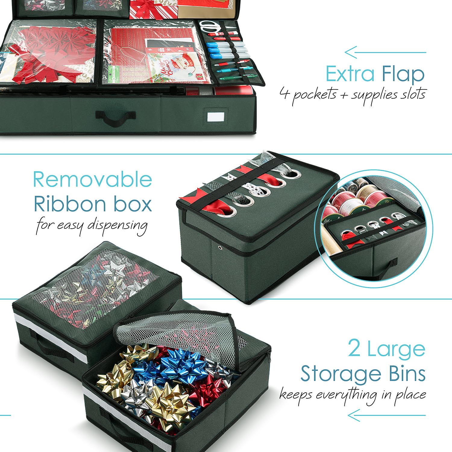 Hearth & Harbor wheels and top handle for smooth mobility and easy transport