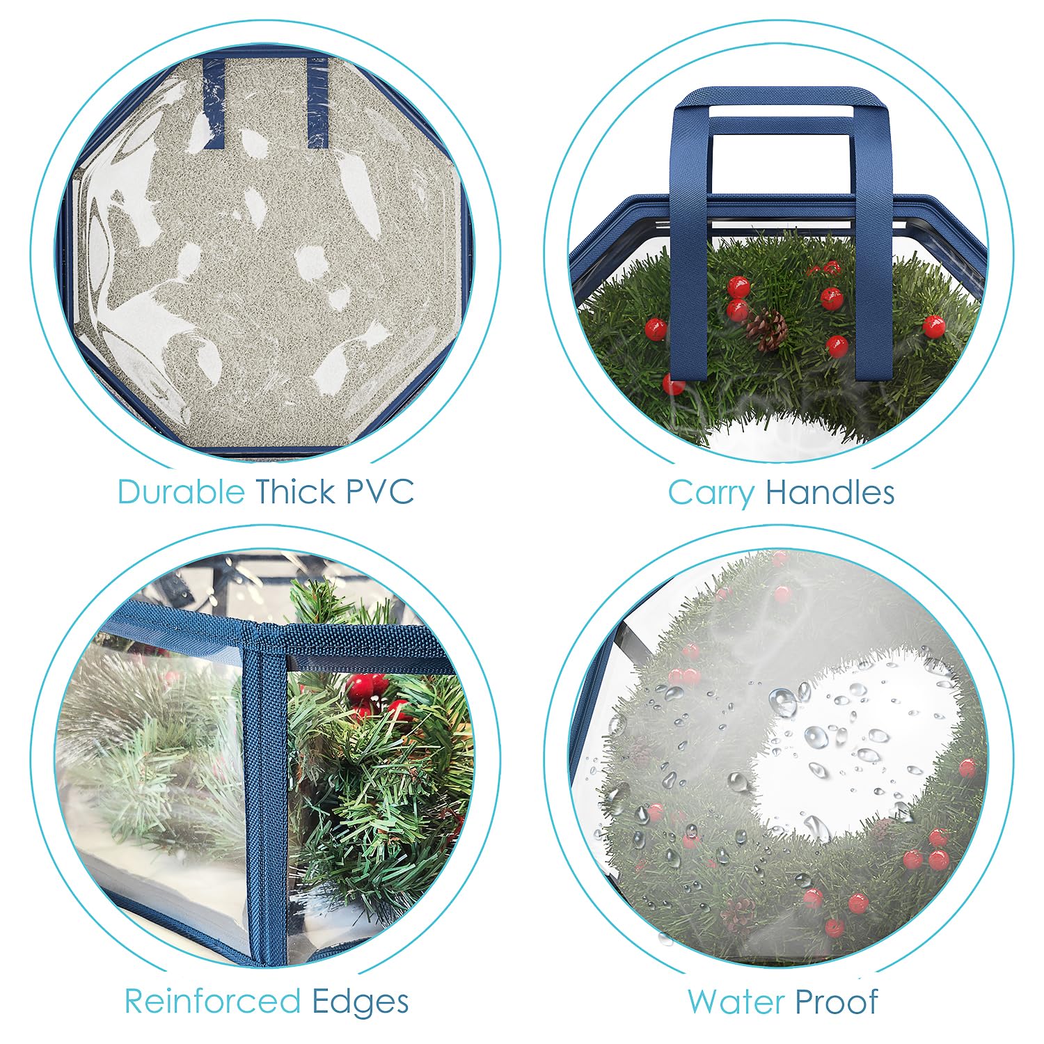 Hearth & Harbor removable interior pockets organize accessories neatly