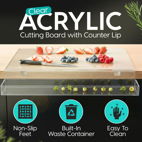 HearthCollections waste tray attached capturing peels for faster cleanup
