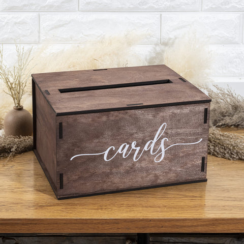 Heather & Willow assembled box next to ruler for scale ensures capacity and size clarity