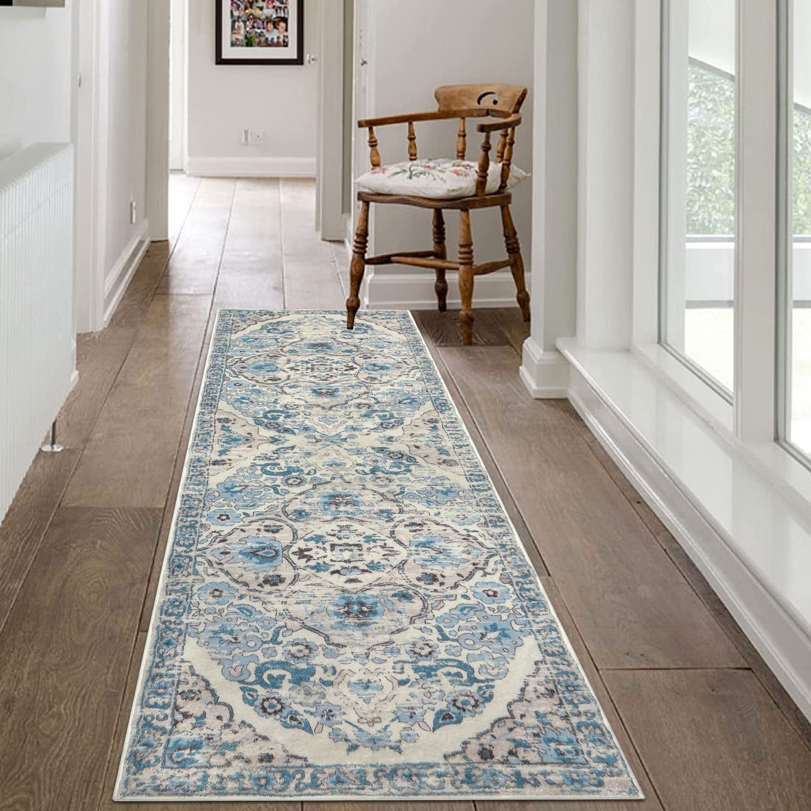 HEBE RUGS close-up of soft polyester texture highlighting plush comfort for feet