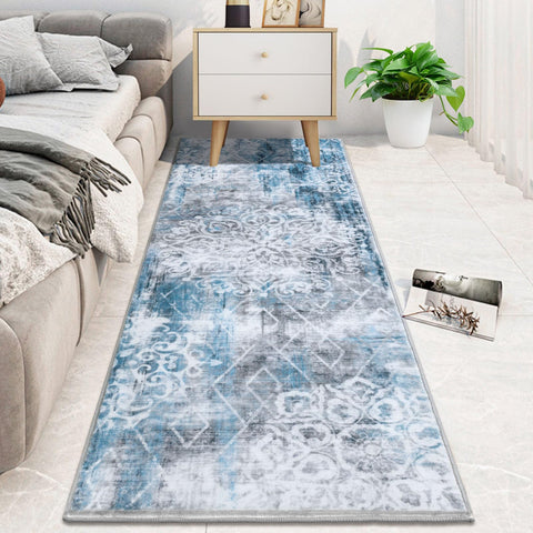HEBE RUGS edge stitching close-up showing reinforced binding for long life