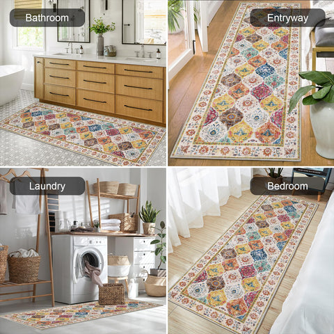HEBE RUGS runner in entryway welcoming guests and protecting floor