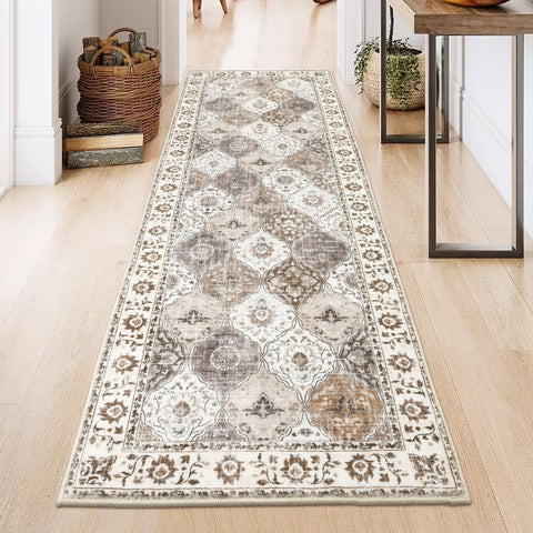 HEBE RUGS styled in entryway enhancing decor while resisting high traffic