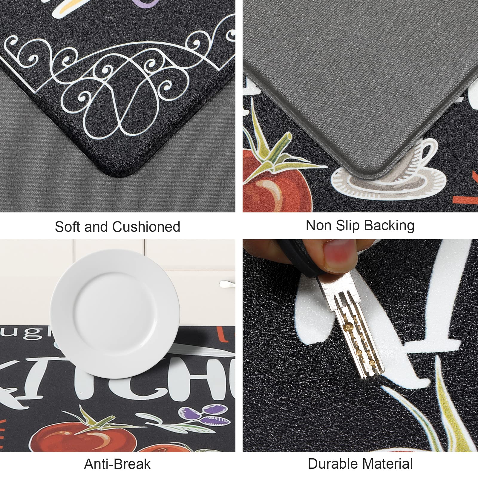 HEBE two mats side-by-side showing size comparison and flexible layout