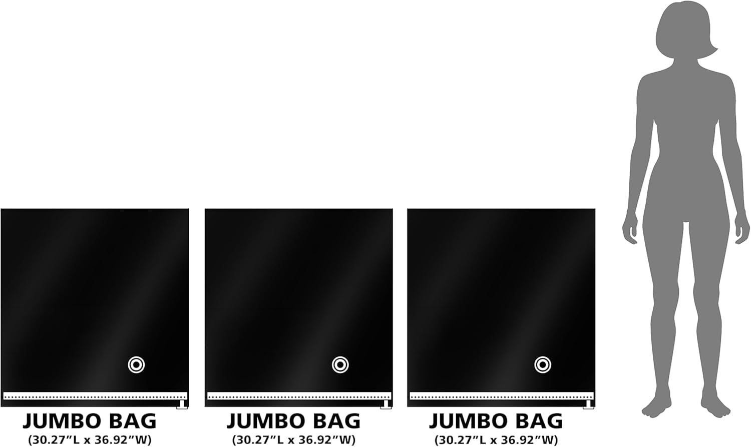 Hefty bags stored under bed in home setting organizing bedding and saving closet space