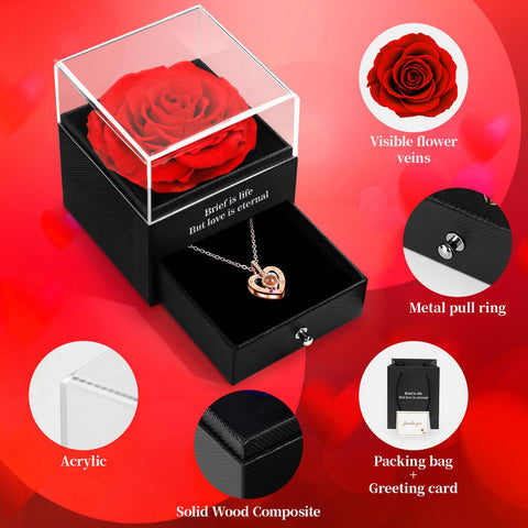 HEGUD greeting card and gift bag included, convenient gift-ready set