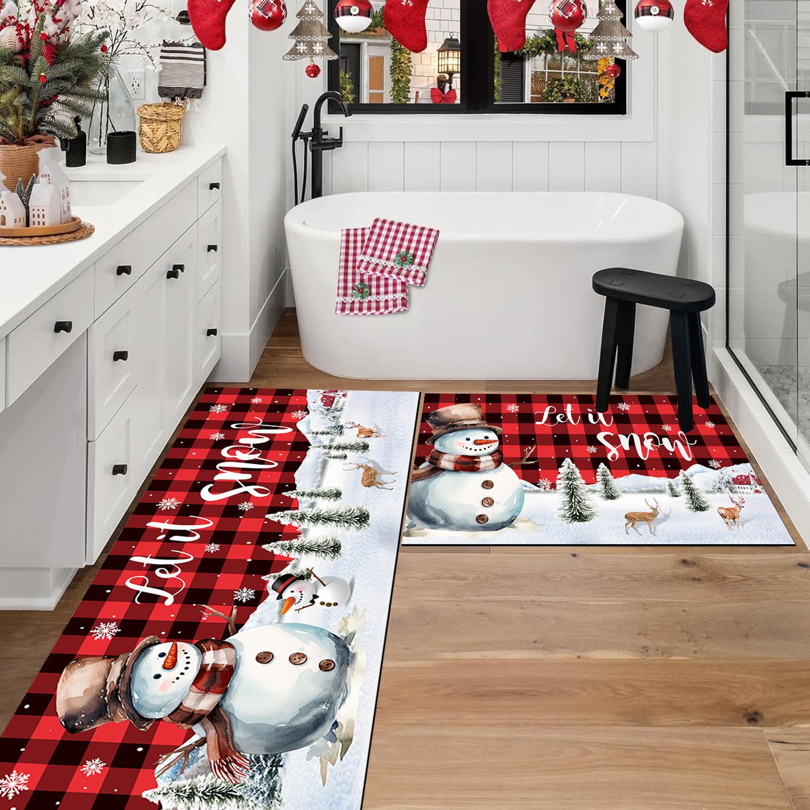 HEHJIPY holiday kitchen lifestyle scene adding seasonal charm and cozy visual appeal