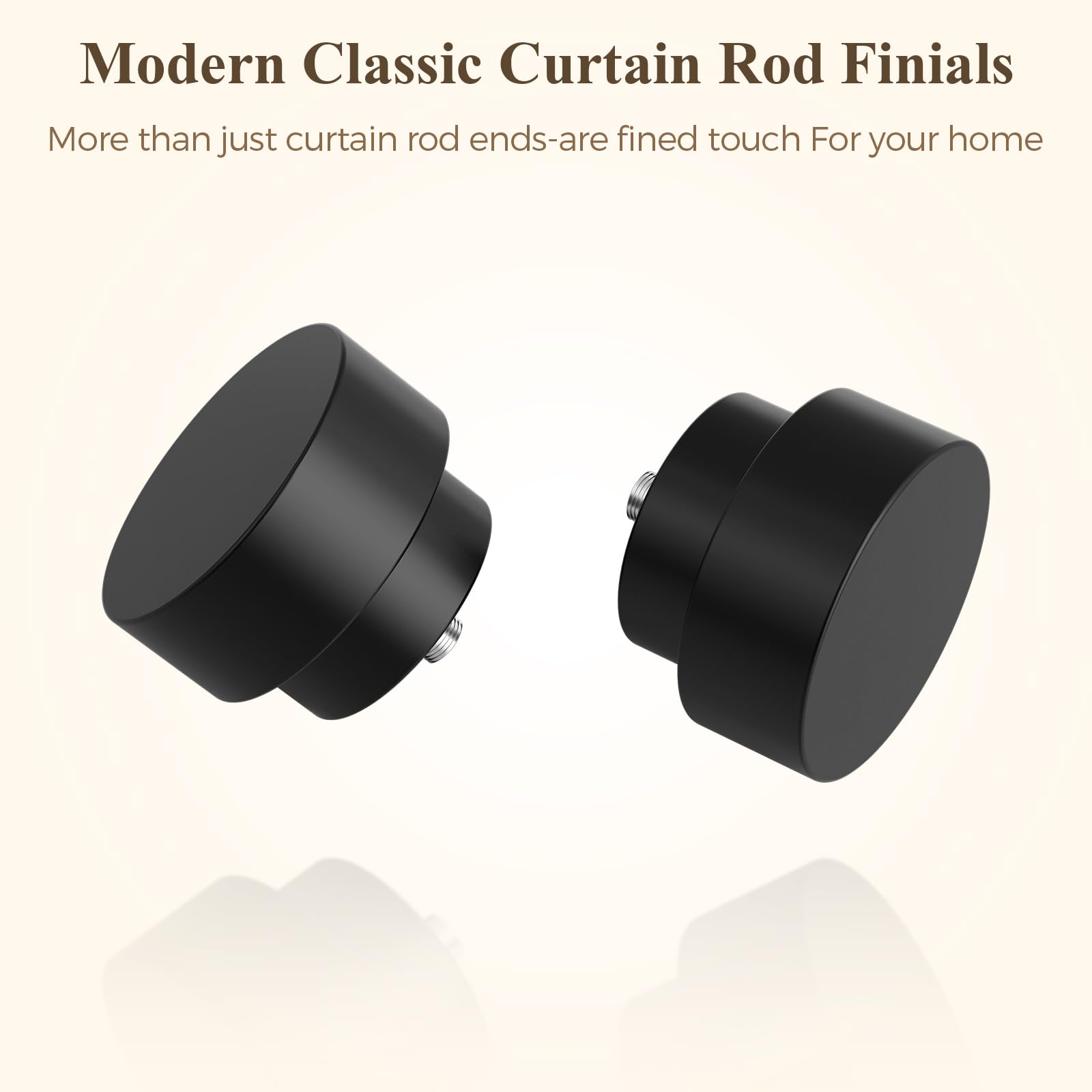 hei! dear matte black rod close-up showing smooth durable finish