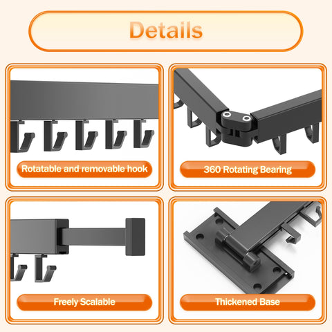 HEILAIYI adhesive kit and screws packaged for drill-free or permanent mount