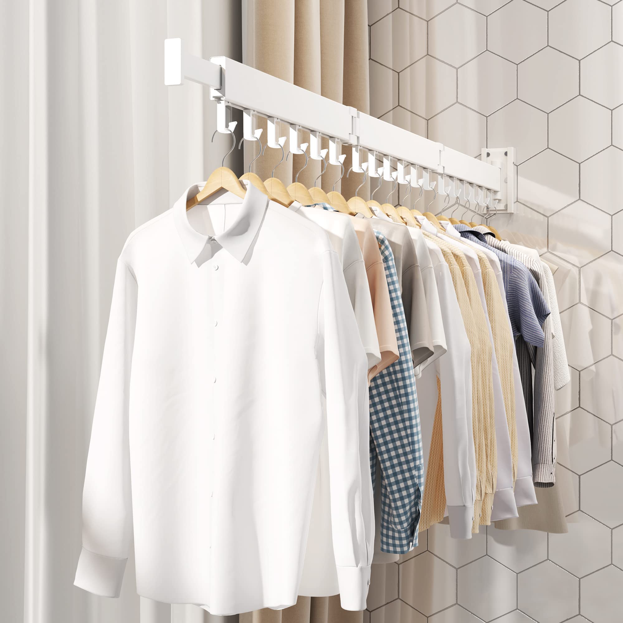HEILAIYI installed on balcony providing sun-drying convenience