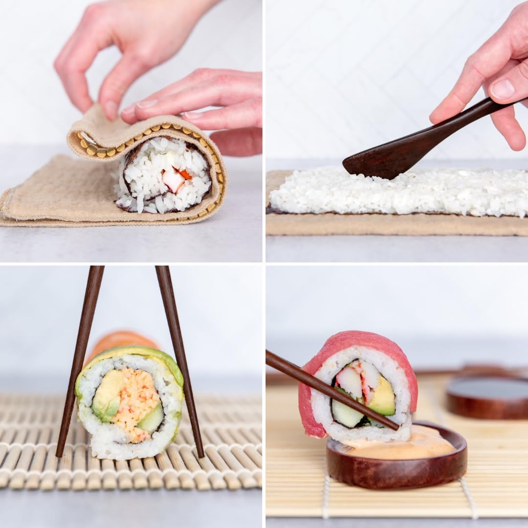 HEKAMOVE chopsticks and serving setup displaying elegant presentation and convenience
