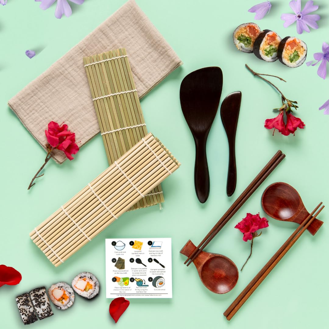 HEKAMOVE tea cloth with 2-in-1 saucer and rests arranged to show reusable alternatives