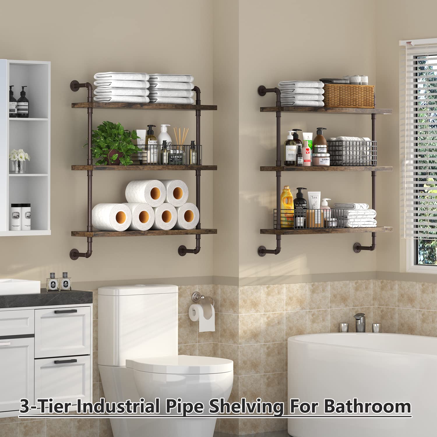 Helsin side profile highlights bronze pipe bracket with durable mounting strength