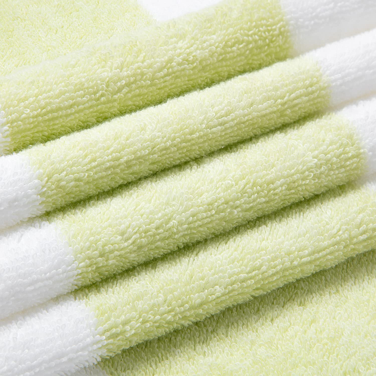HENBAY close-up of cotton velour texture for soft absorbency
