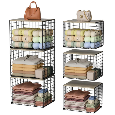 Hencawima front view showing three organizers and efficient storage benefit