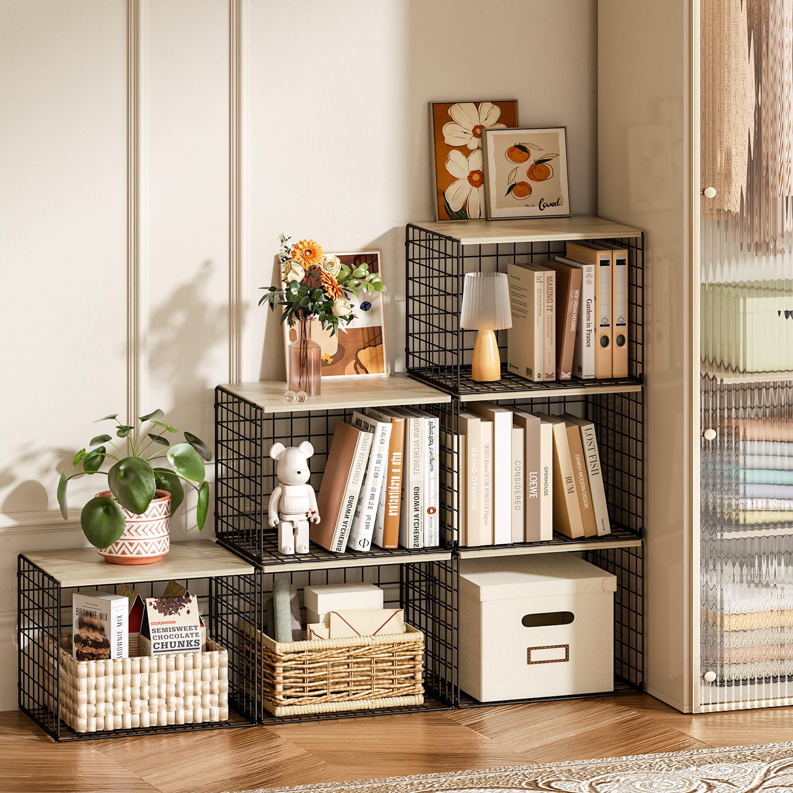 Hencawima stacked configuration demonstrating stable vertical storage solution