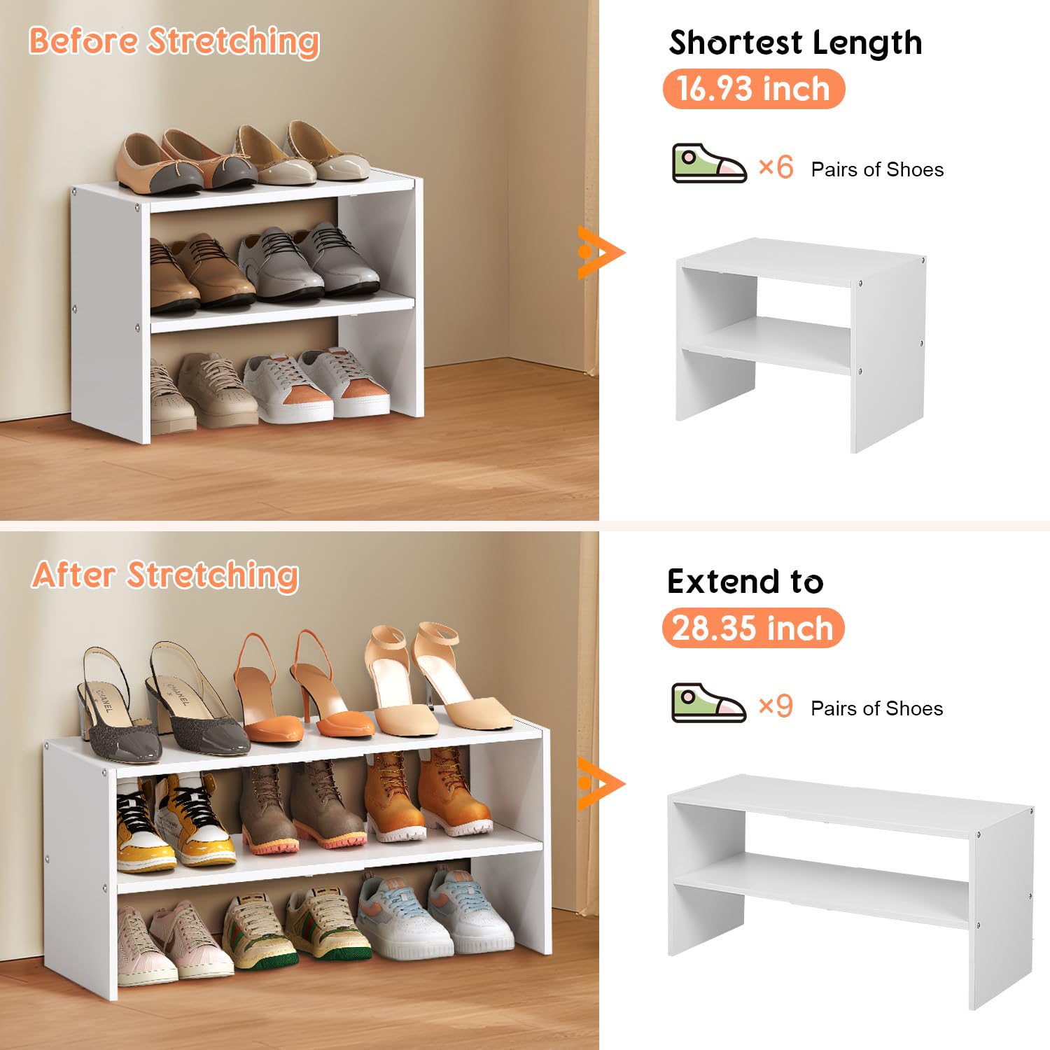 Hencawima stacked multiple units demonstrating vertical space saving benefit