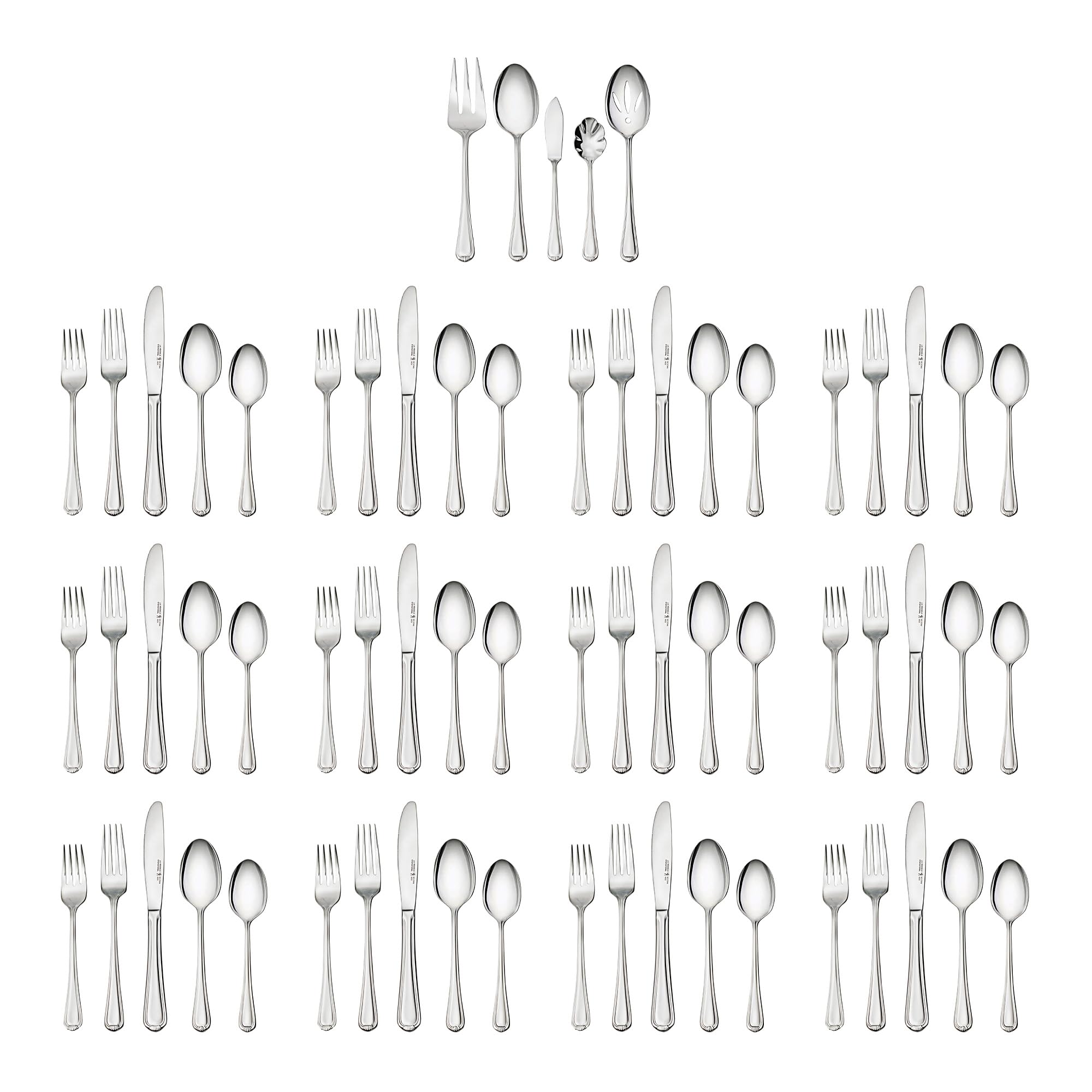 HENCKELS place setting on table showing polished finish enhances presentation benefit