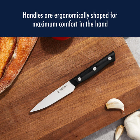 HENCKELS paring knife detail shown for precise peeling control