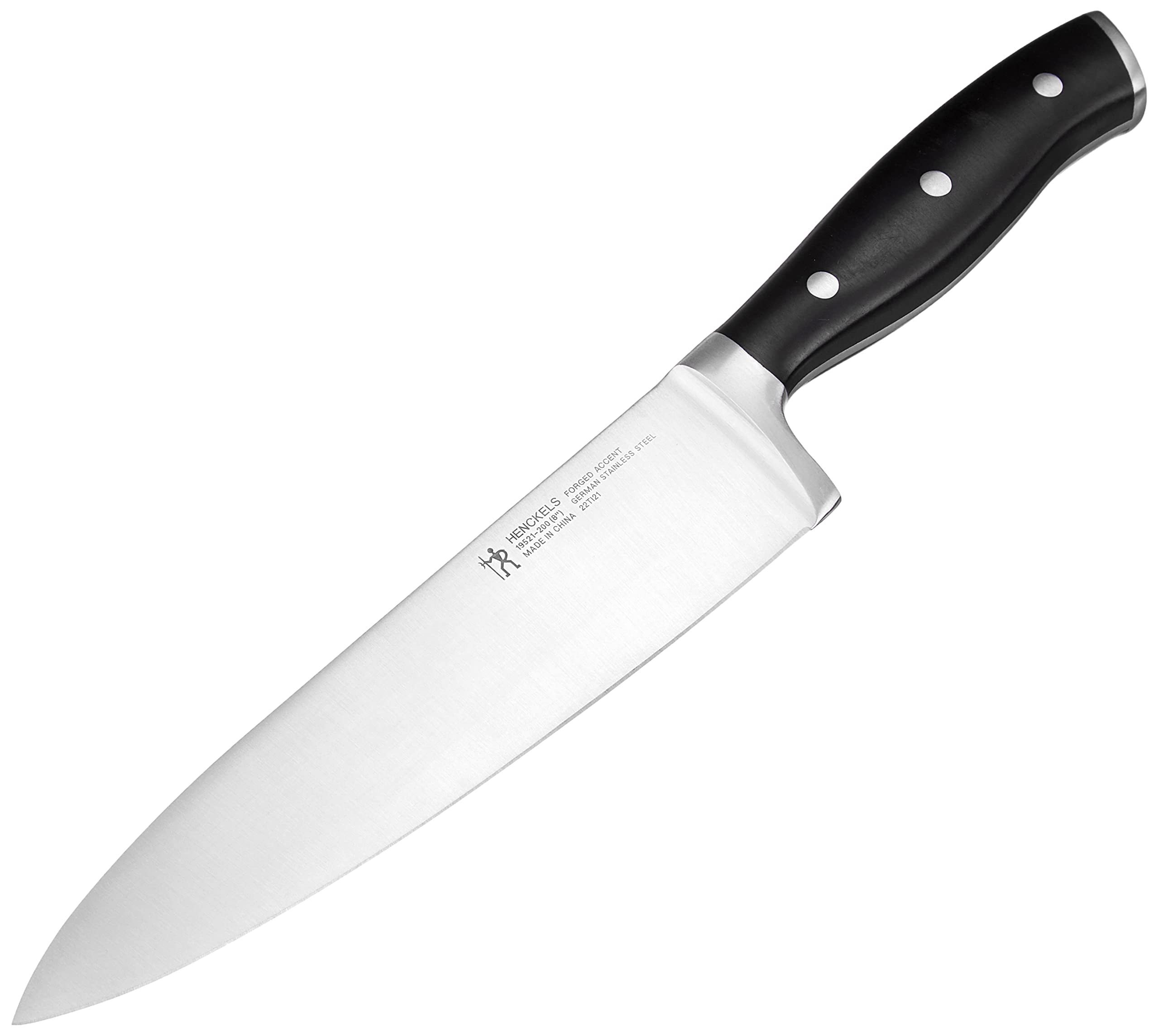HENCKELS full profile on cutting board illustrating versatile kitchen use