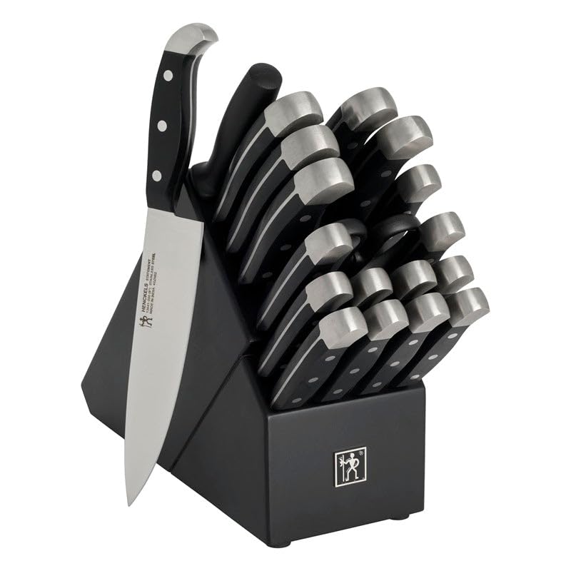 HENCKELS statement front view showing knife block and tools for organized countertop use