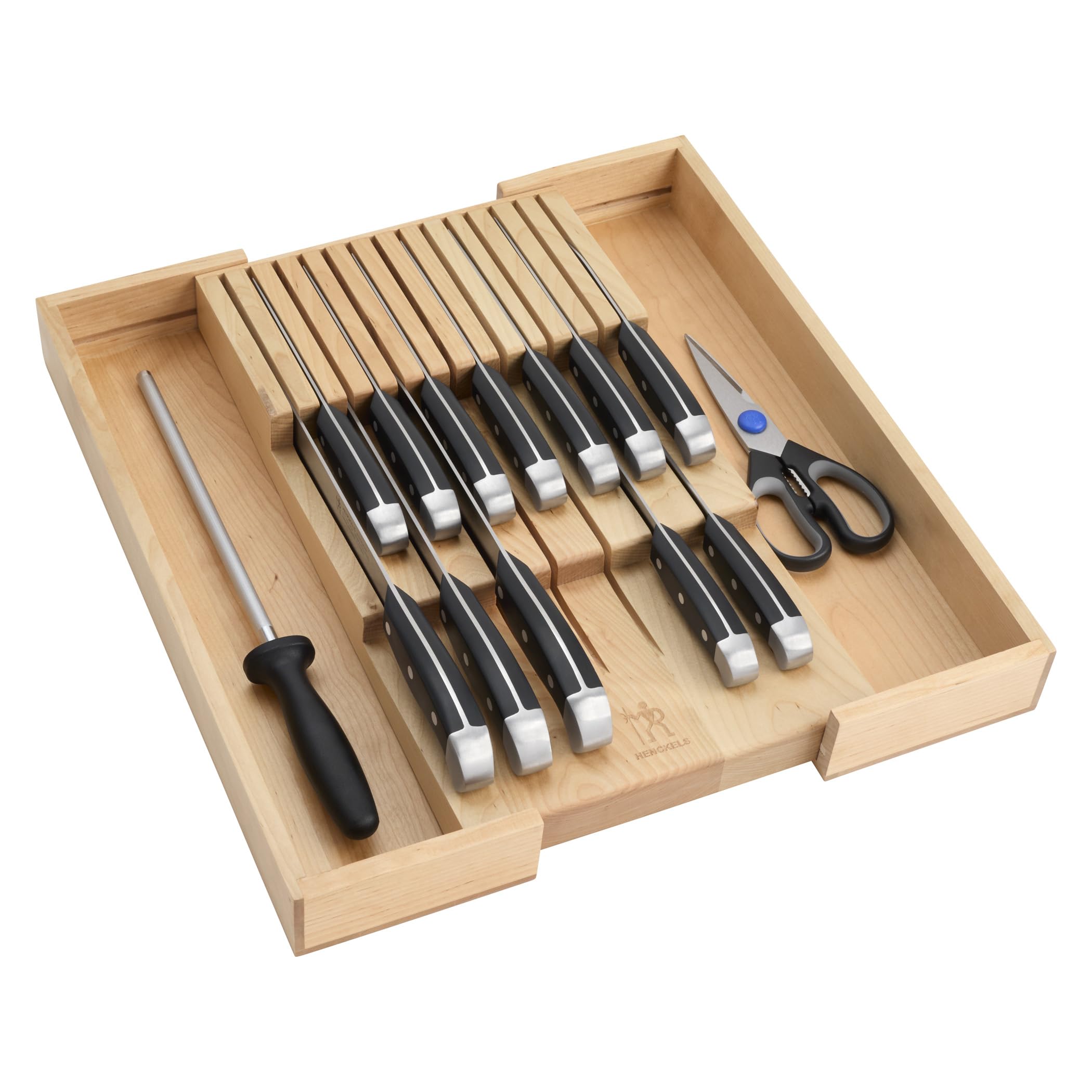 Henckels Statement full set displayed neatly showing organized storage and versatility