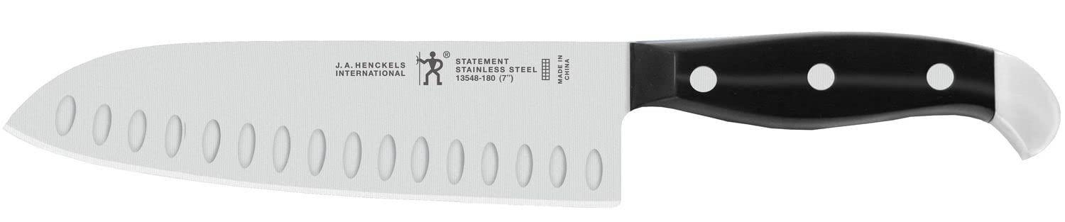 HENCKELS knife set in kitchen prep scene illustrating everyday use
