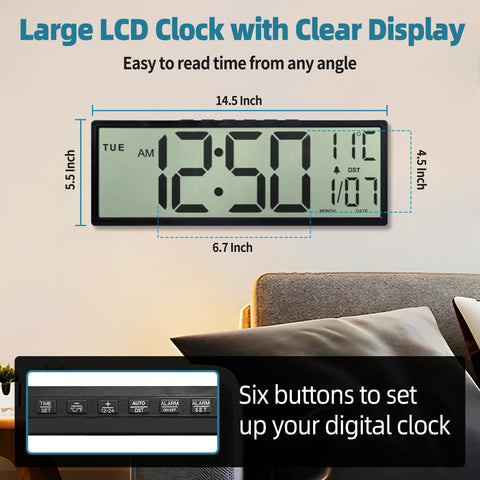 Henescribe close-up of display numbers improving distant visibility