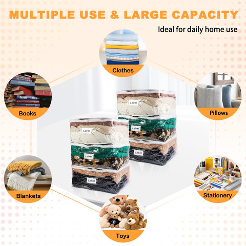 Heonay filled with blanket scale showing generous capacity and space-saving benefit