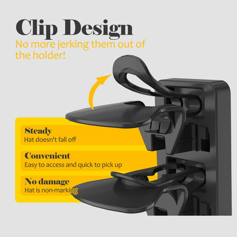 HeQe close-up of patented clip highlighting secure attachment