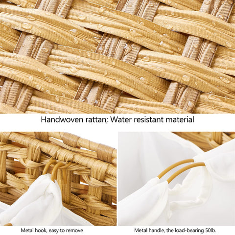 Hermina filled with towels and bedding showing large 132L capacity benefit