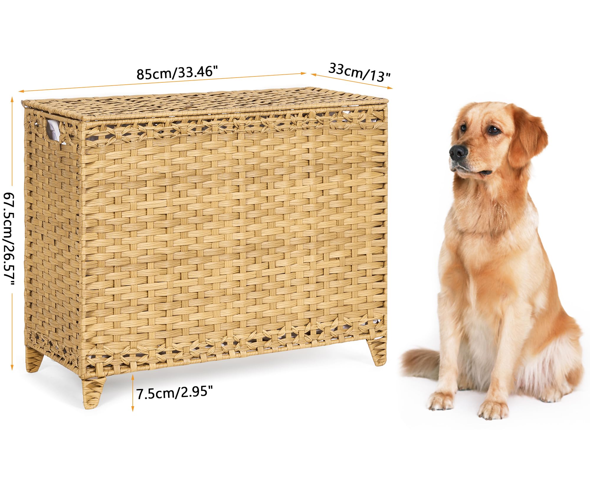 Hermina open top displaying four compartments for quick sorting benefit