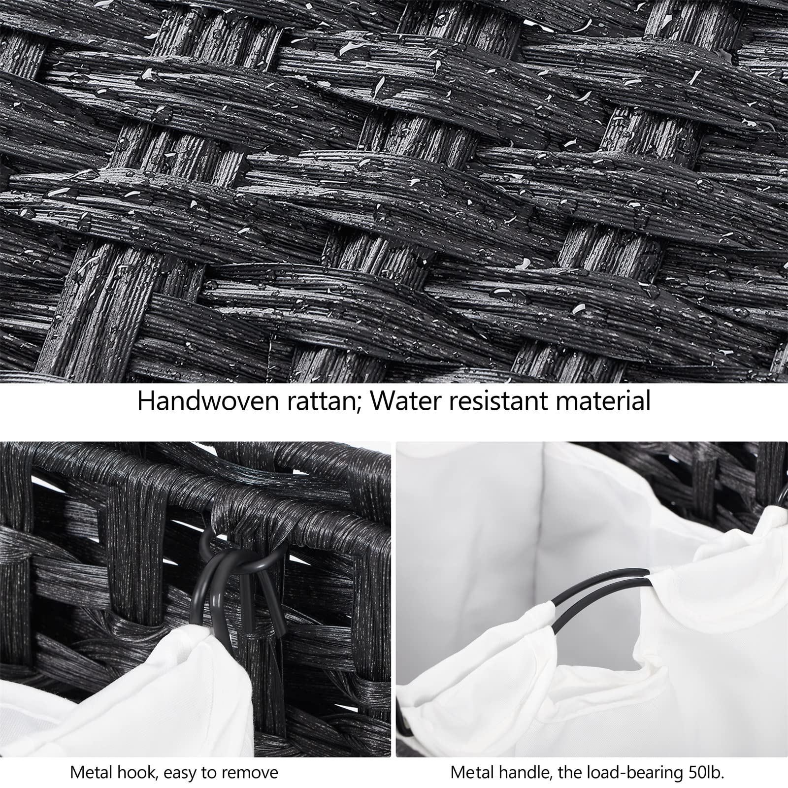Hermina removable liner being carried by hand showing single-bag portability and convenience