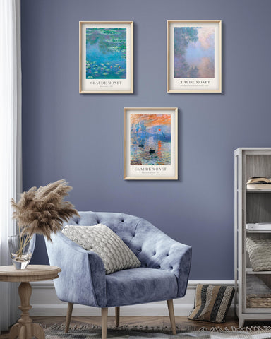 HesenDot close-up of printed pigments capturing Monet-like color accuracy