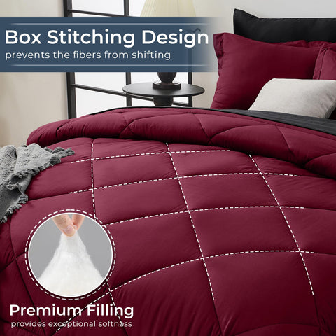 HEVUMYI fitted sheet deep pocket with 360-degree elastic for secure fit