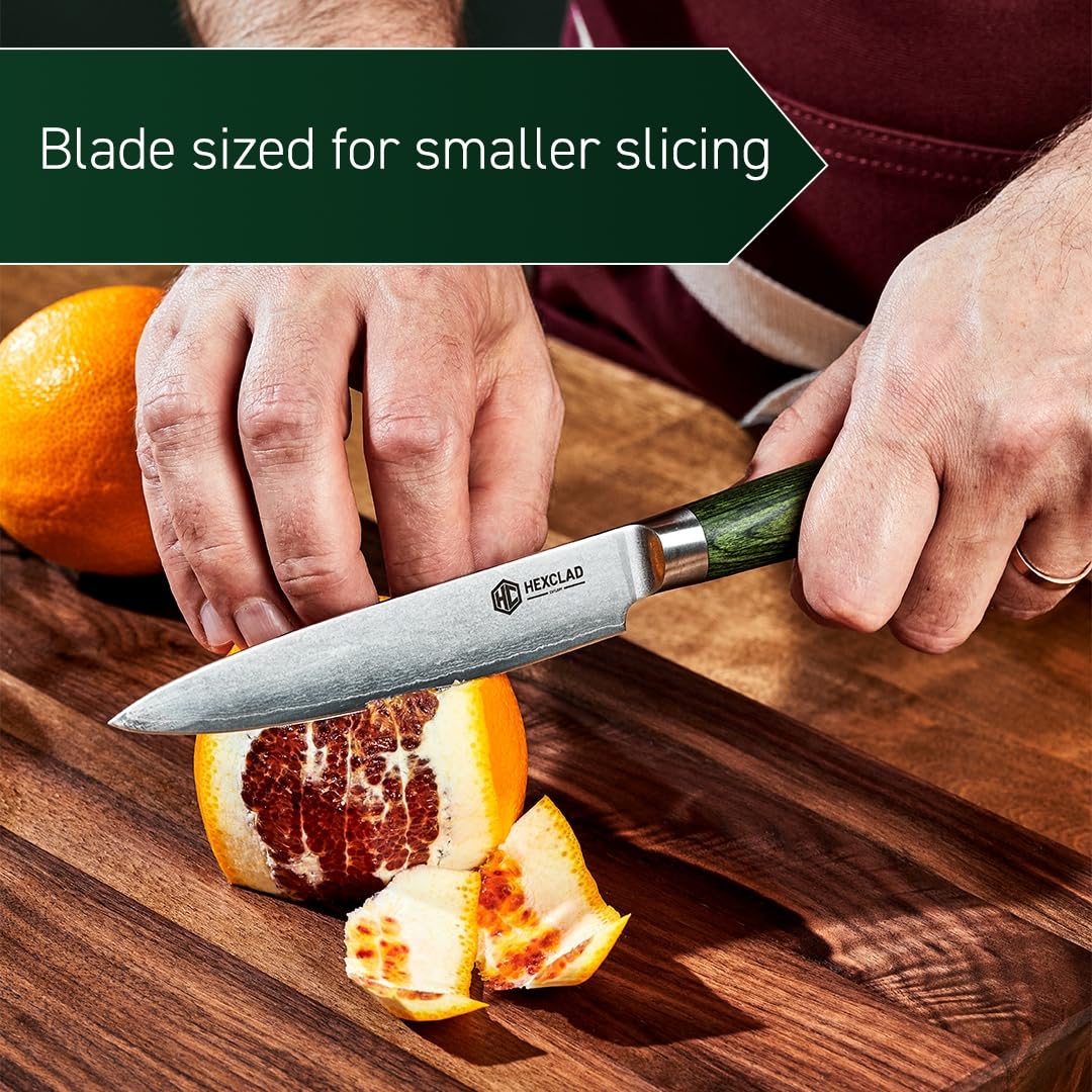 HexClad on wood cutting board in use showing practical prep performance benefit