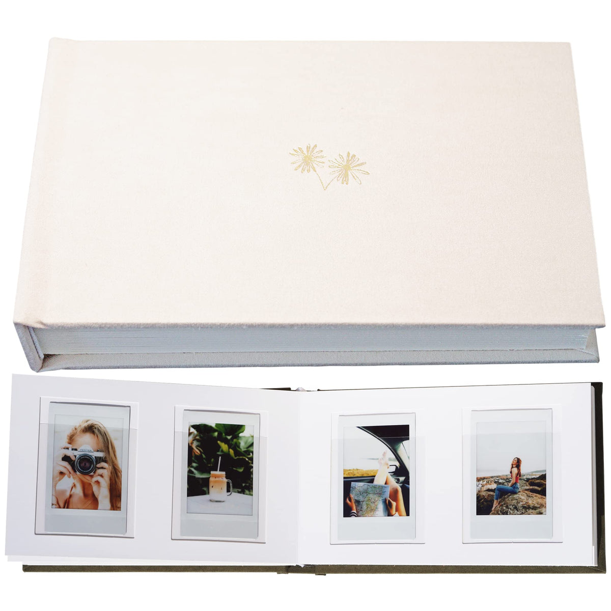 hey blanks cream hardcover front cover shows elegant protection and gift-ready style