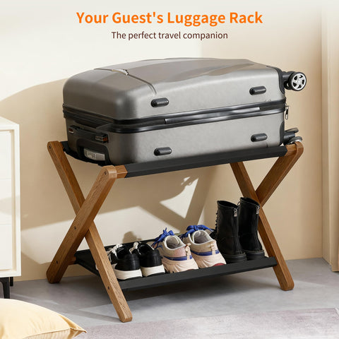 Heybly in a bedroom lifestyle setting showing hotel-style convenience benefit