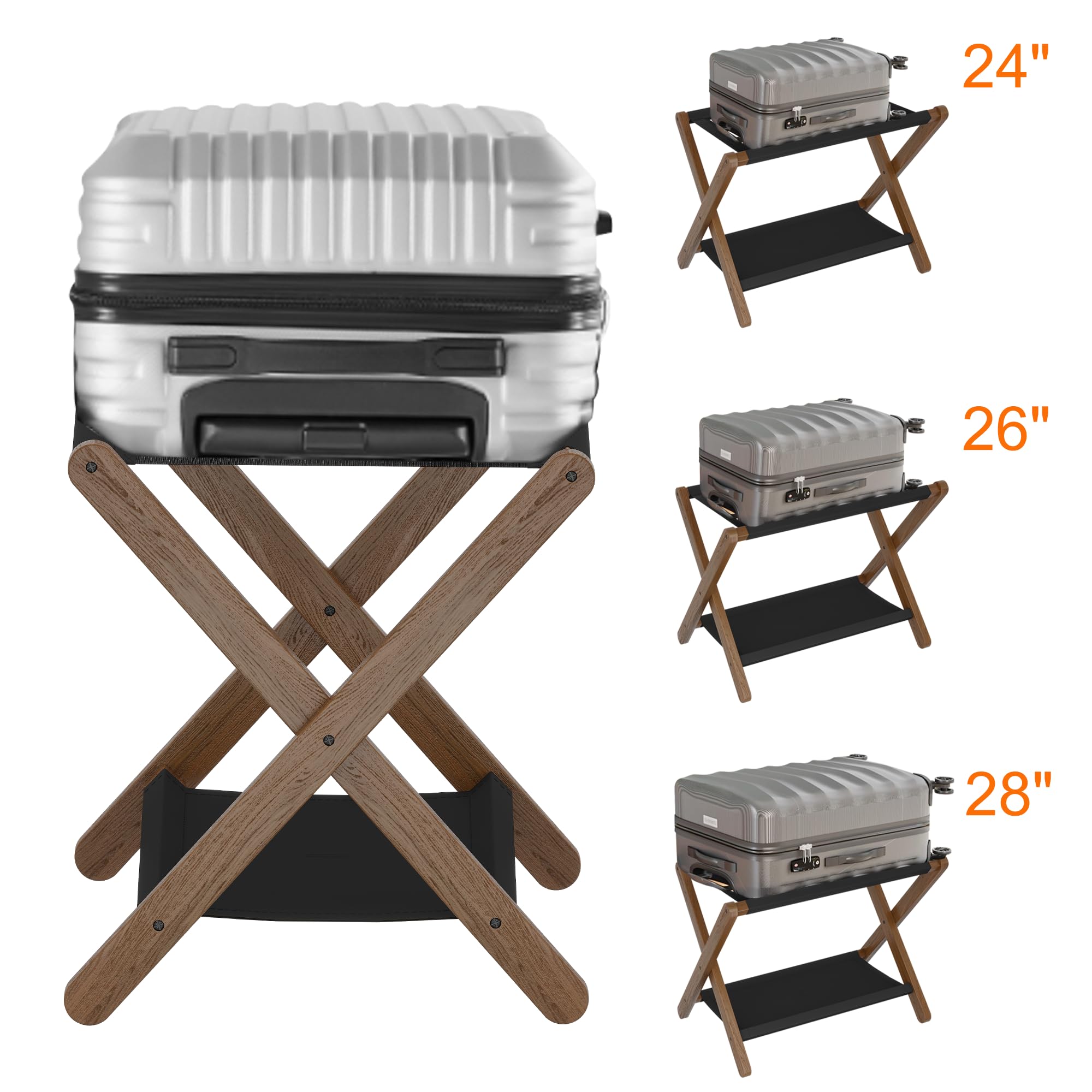 Heybly folded flat profile for easy storage and space-saving benefit