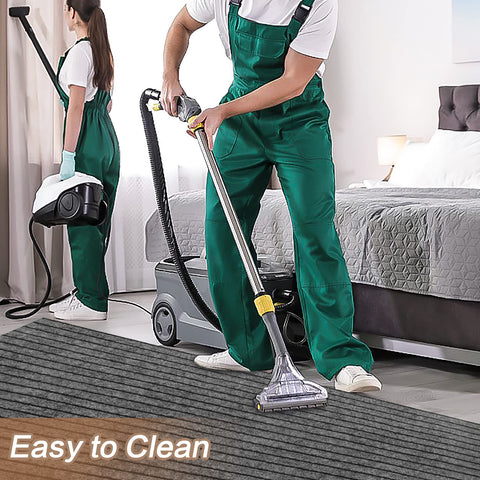 Heyroll runner beside tape measure showing scale and customizable length options