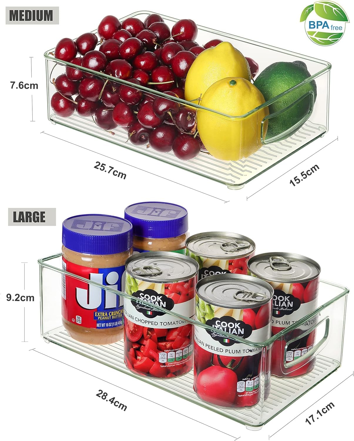 Heyuzb pantry scene demonstrating shelf organization benefit